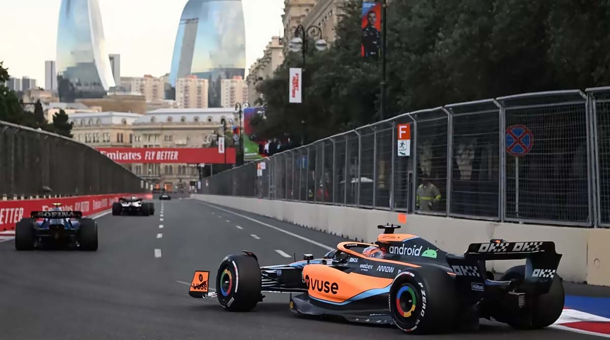McLaren at Azerbaijan GP
