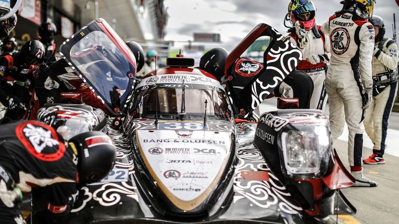 Jackie Chan DC Racing на 24 HOURS OF LE MANS