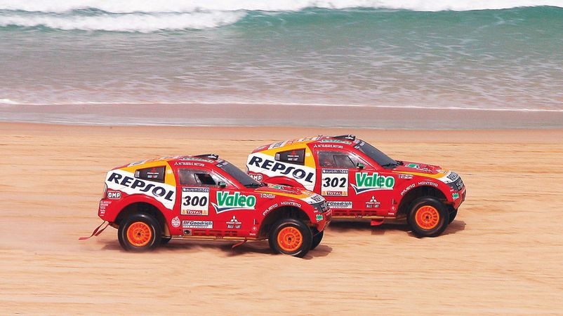Mitsubishi Pagero на Dakar Rally