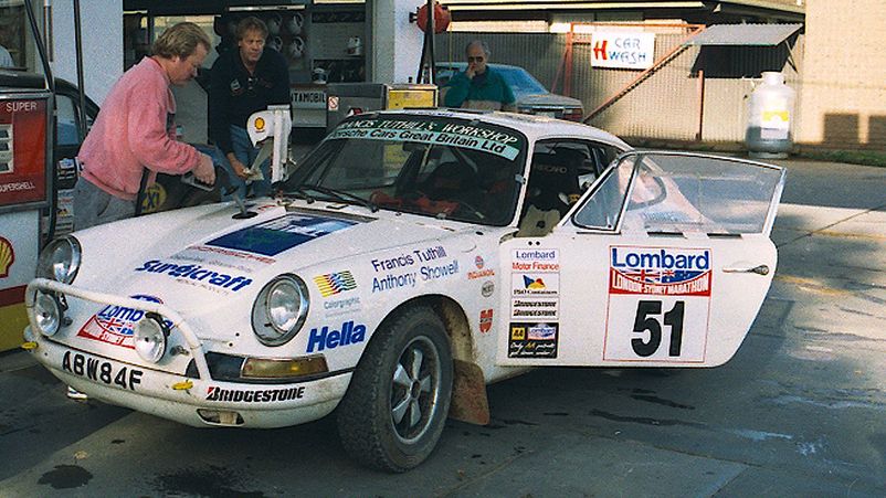 Раллийный Porsche 911