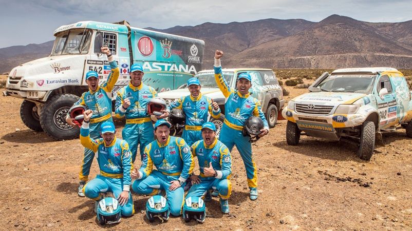 Команда Astana на Ралли-рейде