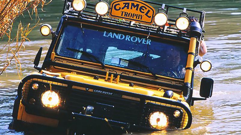 Land Rover на Camel Trophy