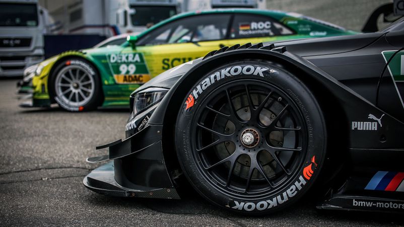 R18 tires from DTM Hankook tires 