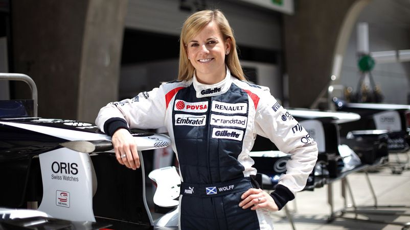 Former Williams Racing Formula test driver - Susie Wolff