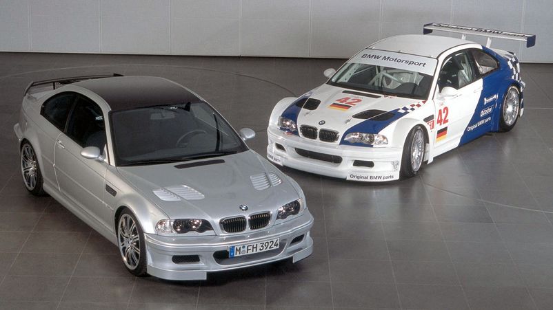 BMW M3 GTR DTM Race Car - 2001
