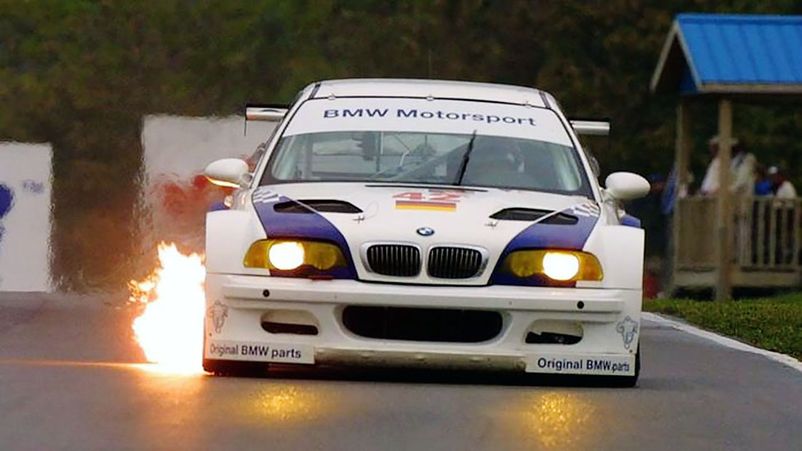 BMW M3 GTR DTM Race Car - 2001