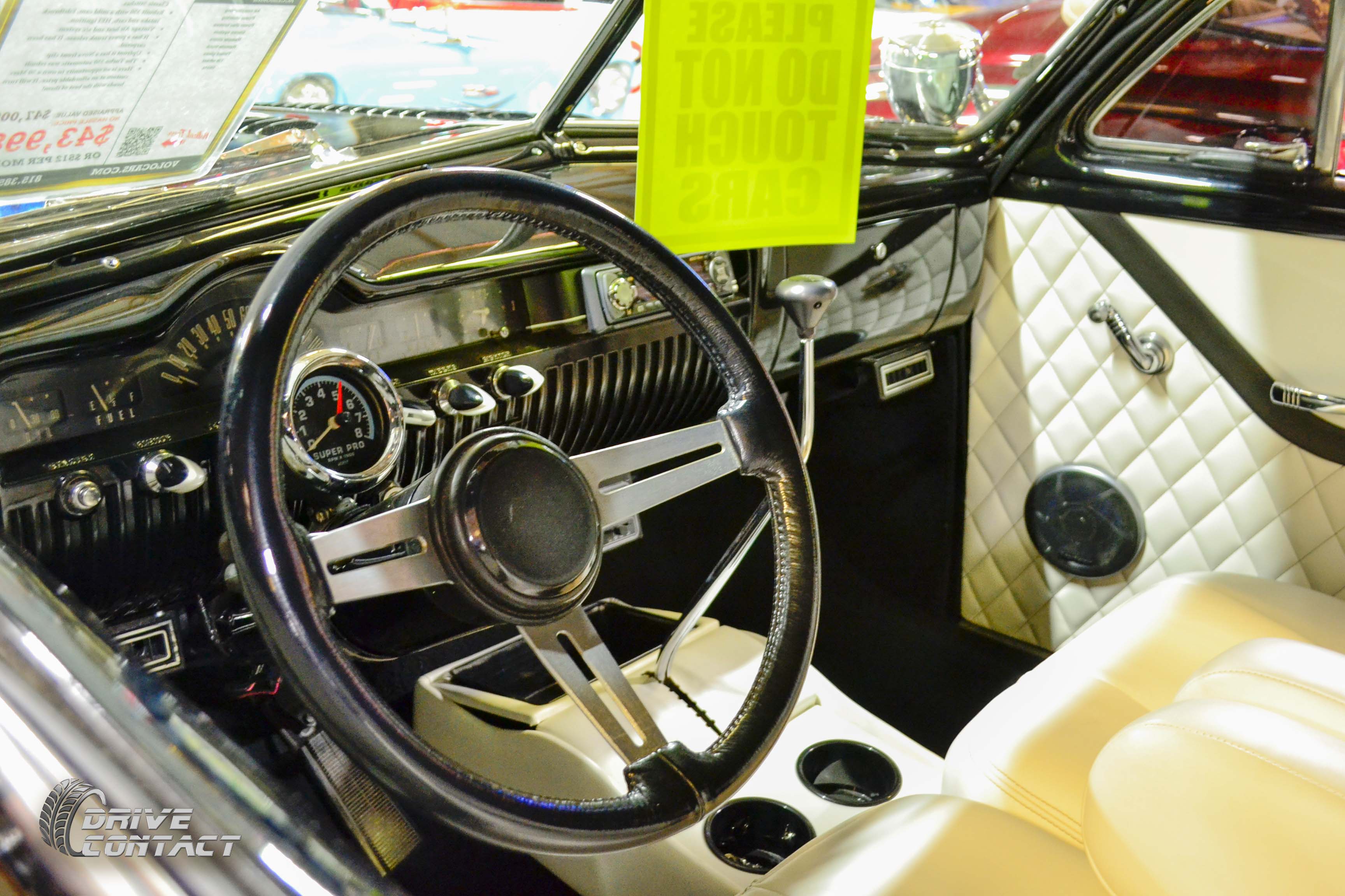 Muscle car interior