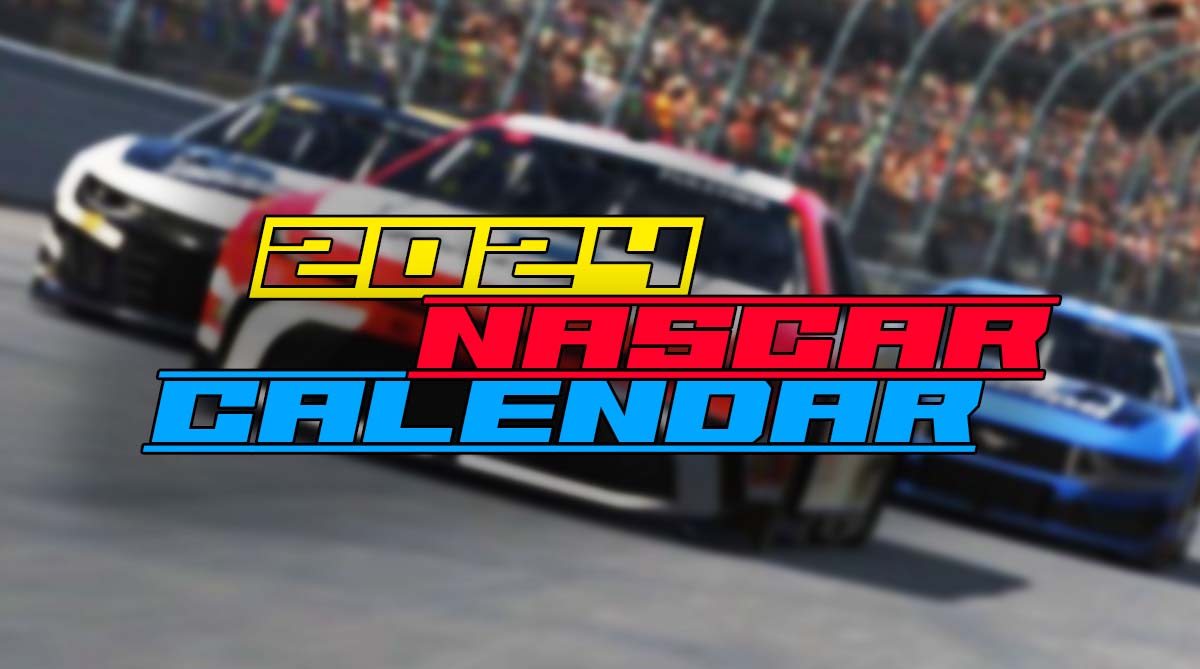2024 NASCAR CUP SERIES - CALENDAR AND STAGE SCHEDULE