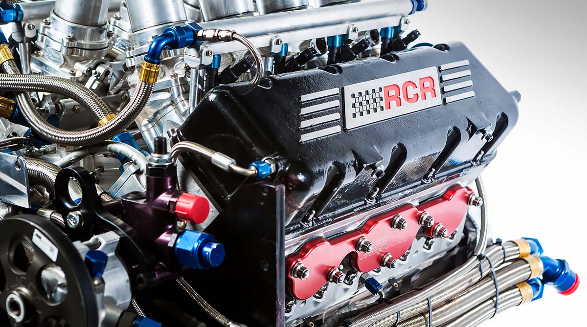Engine of Next Gen NASCAR cars