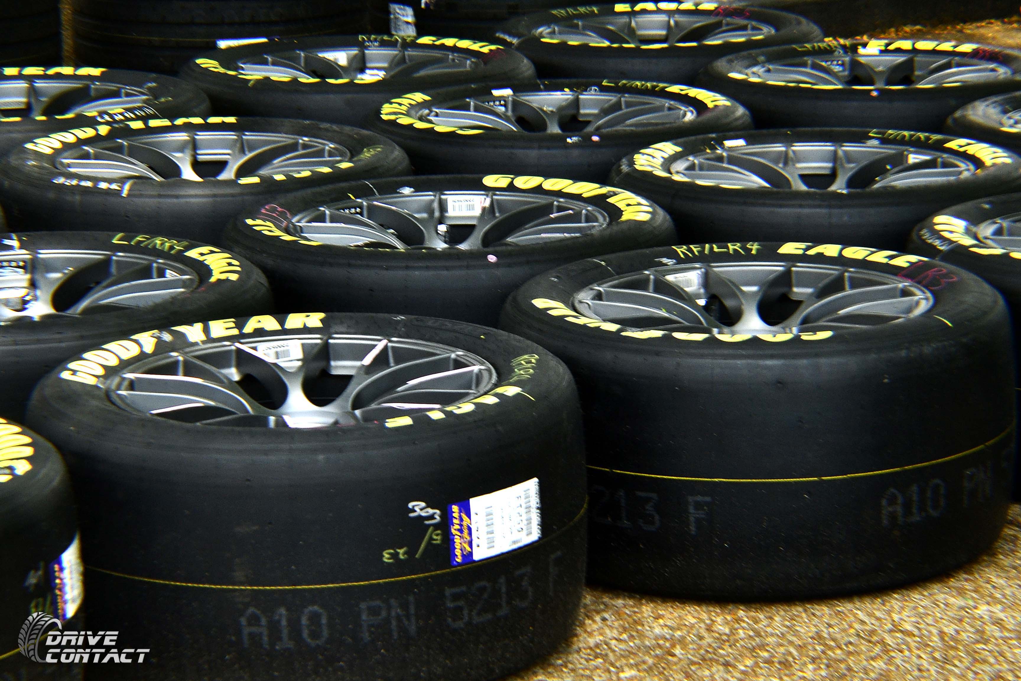 2023 NASCAR Chicago Street Race slick tires