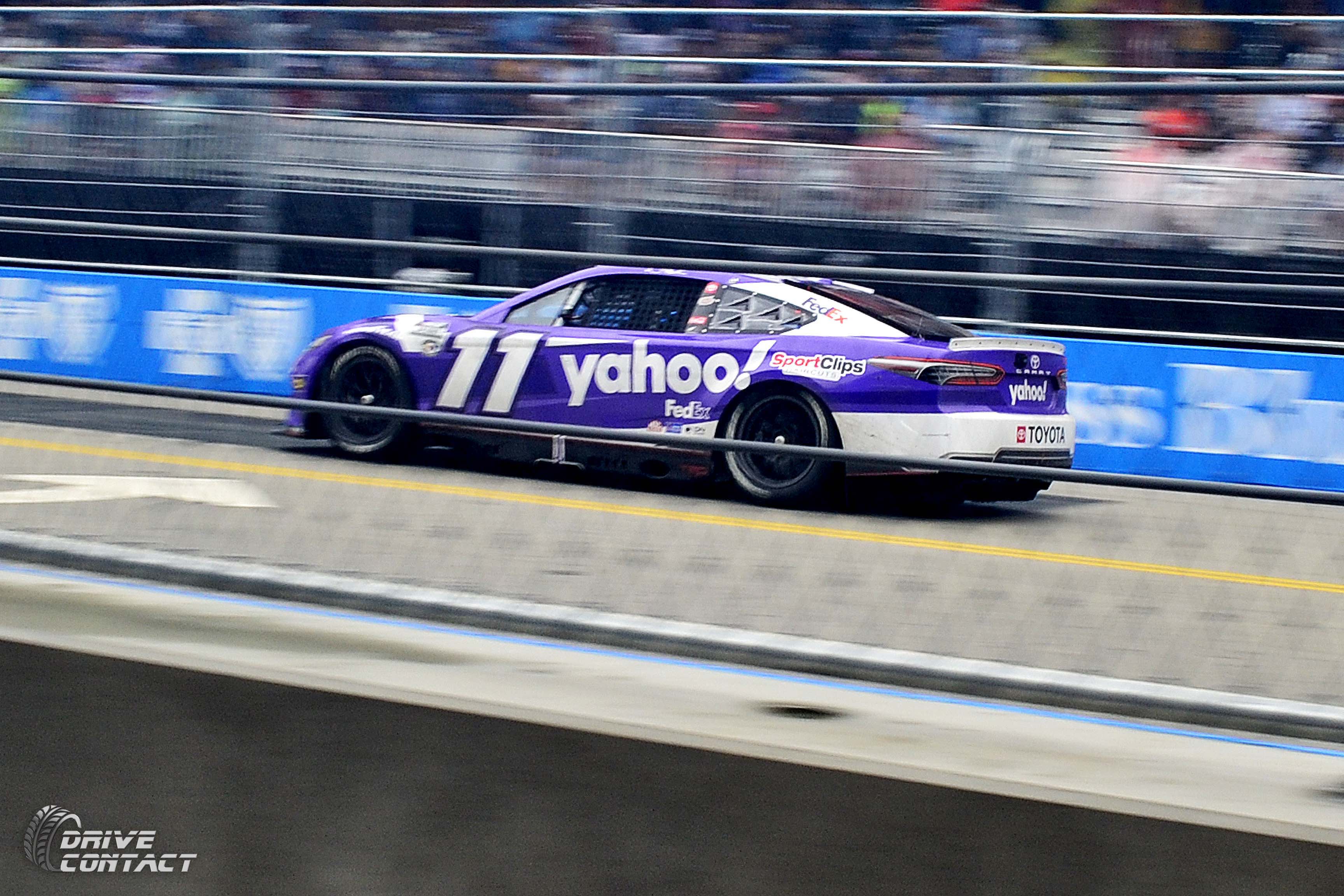 Denny Hamlin will drive the No. 11 Yahoo! Toyota