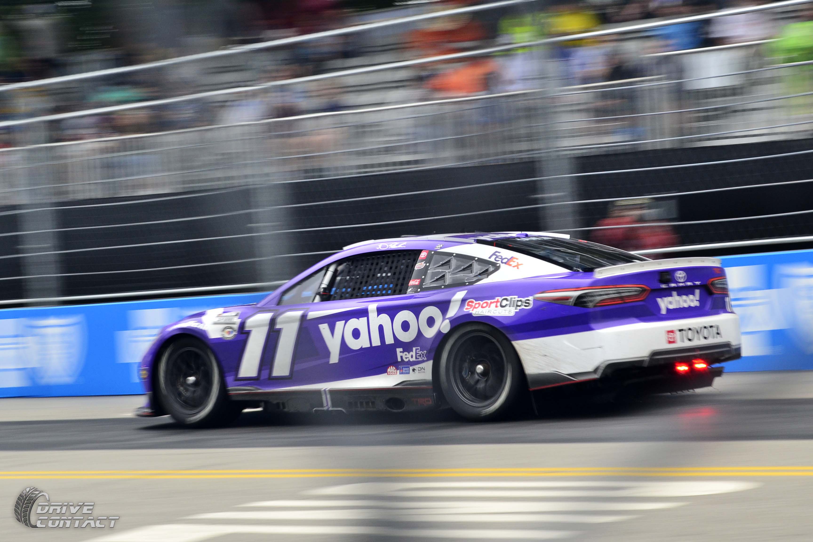 Denny Hamlin will drive the No. 11 Yahoo! Toyota