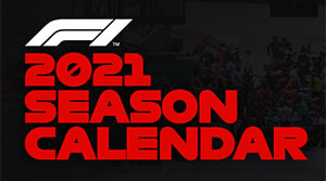 Календарь этапов Formula 1 в сезоне 2021 года