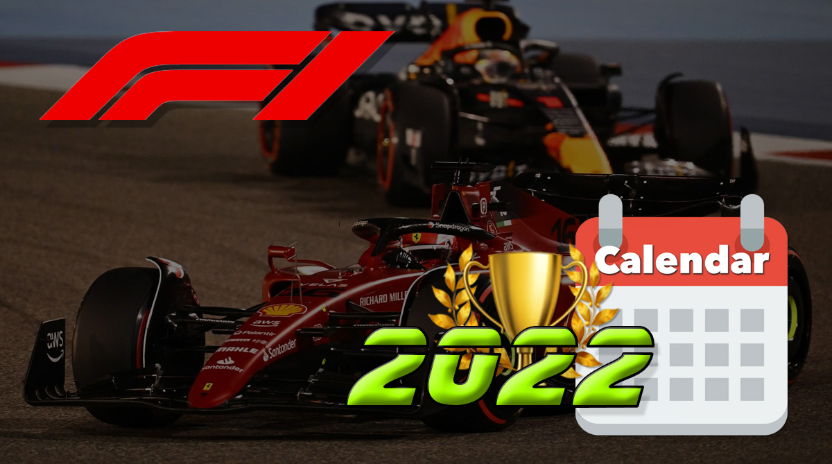 F1 2022 - Formula One World Championship Calendar, Results and standings