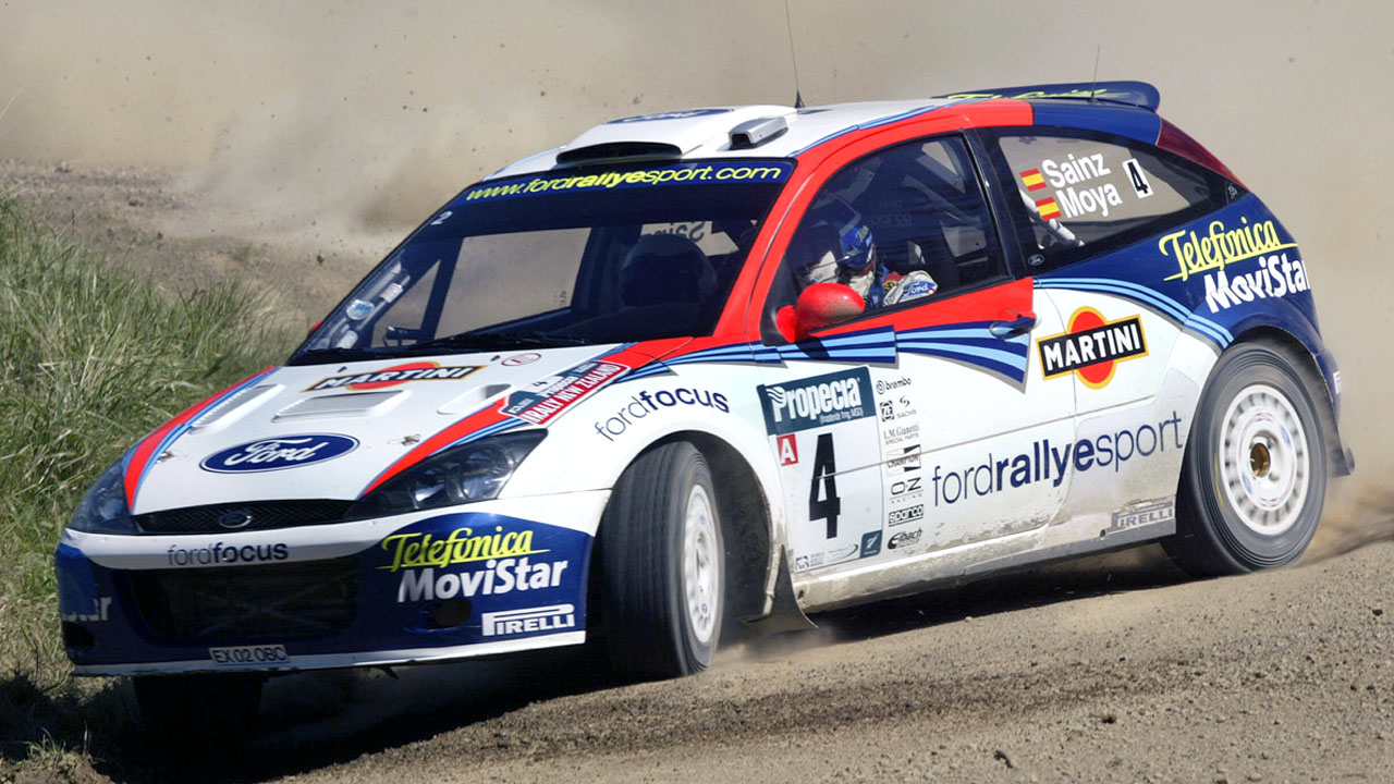 Ford Focus WRC - 1999 входит в занос