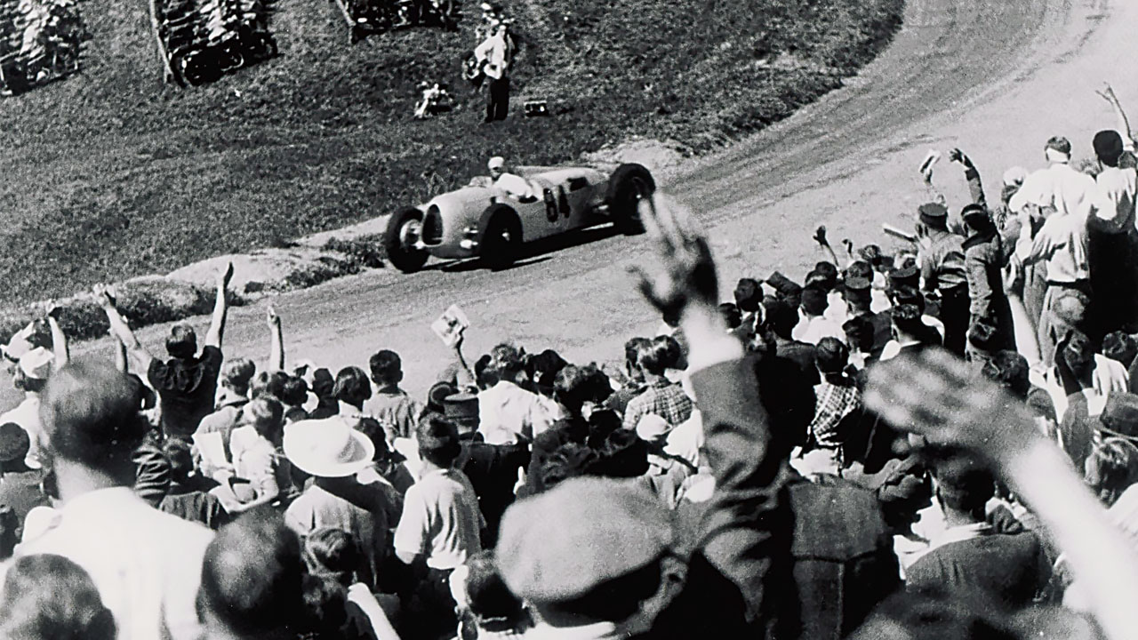 Бернд Розмайер побеждает в Гран При 1936