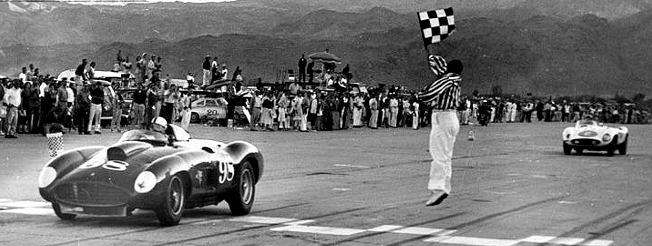 1956 г., победа на Ferrari 410S, Палм-Спрингс (Калифорния)