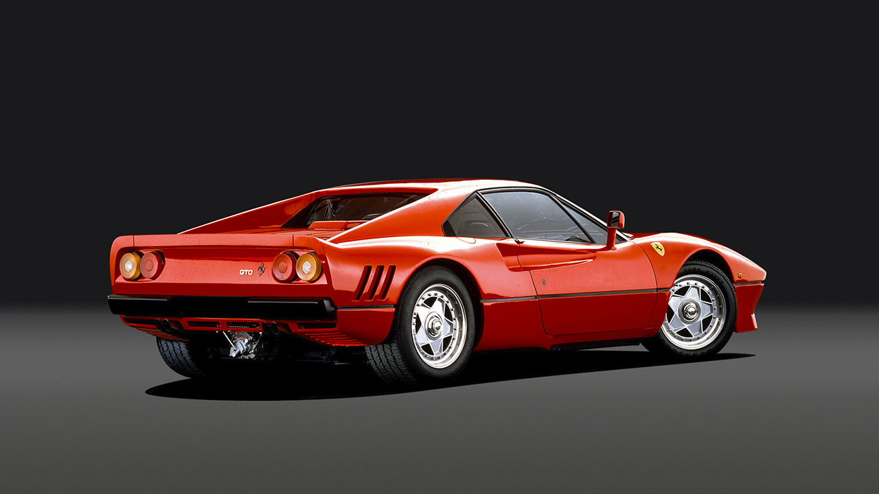 1984 Ferrari 288 сзади