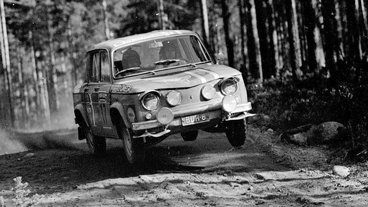 Раллийная Renault R8 Gordini - 1966